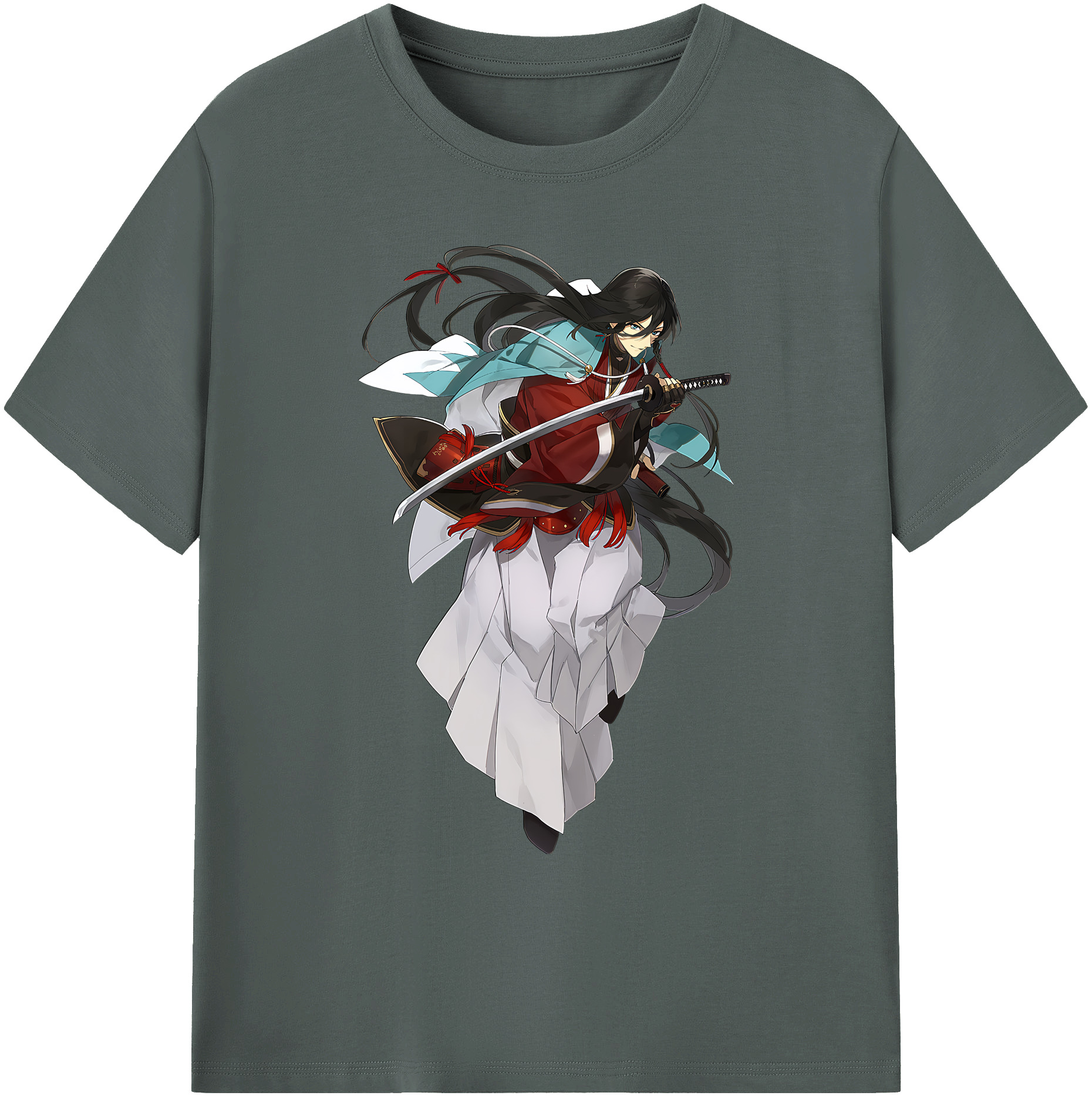 （画像用） 刀剣乱舞 Touken Ranbu 綿100％ メンズ半袖Tシャツ｜肌触りやわらか＆通気性